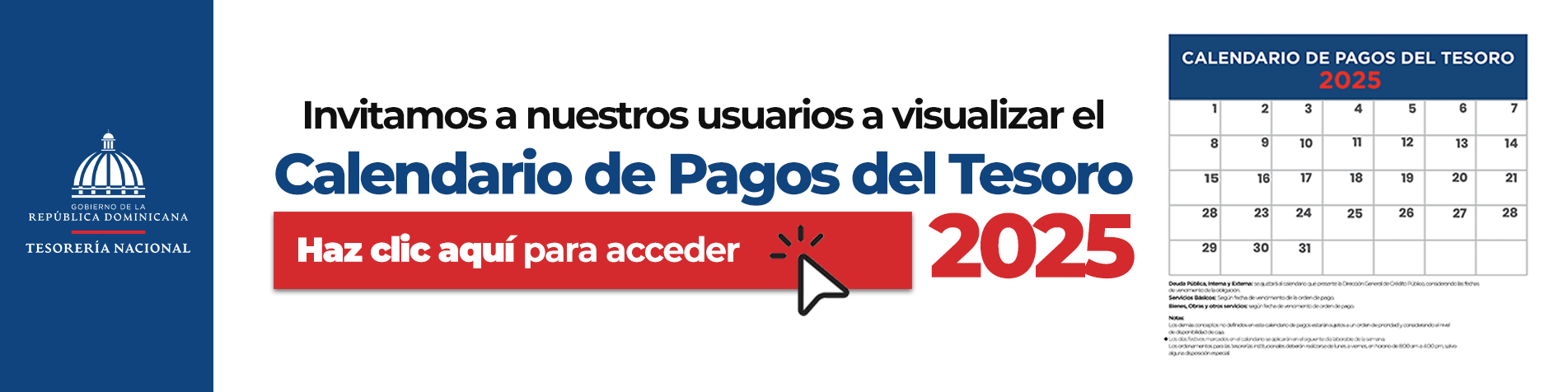 Calendario de Pagos 2025