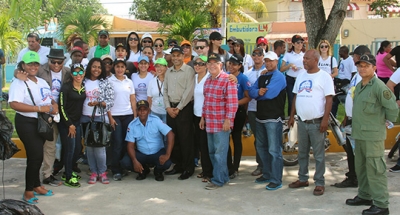 Servidores de la Tesorería Nacional participan en la Jornada Nacional de control y prevención del Zika