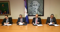 Banreservas y Tesorería Nacional firman acuerdo de servicios financieros.