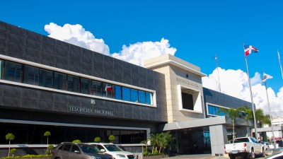 Fachada Tesorería Nacional de la República Dominicana