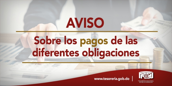 Imagen - Aviso sobre los pagos de las diferentes obligaciones